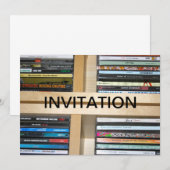 Muziekcd's van diverse artiesten Uitnodiging (Voorkant / Achterkant)