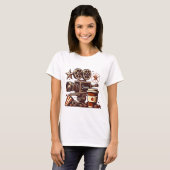 Muziekcinema kunst t-shirt (Voorkant volledig)