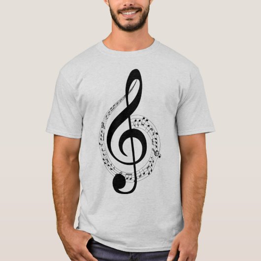 Muziekcitaat T-shirt (Voorkant)