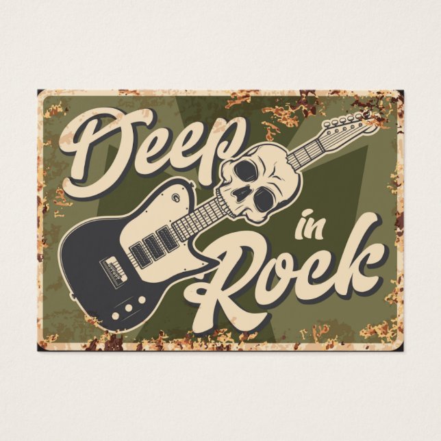 Muziekclub Visitekaartje (Voorkant)