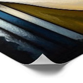 Muziekcompositie - lyrisch abstract stuk 01 poster (Hoek)