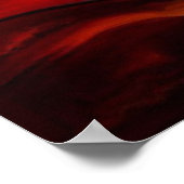 Muziekcompositie - lyrisch abstract stuk 02 poster (Hoek)