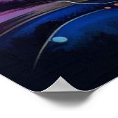 Muziekcompositie - lyrisch abstract stuk 05 poster (Hoek)