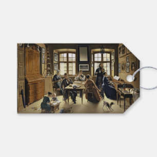 Muziekconcert in Bazel (door Sebastian Gutzwiller) Cadeaulabel