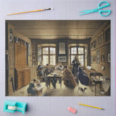 Muziekconcert in Bazel (door Sebastian Gutzwiller) Tissuepapier (Craft)