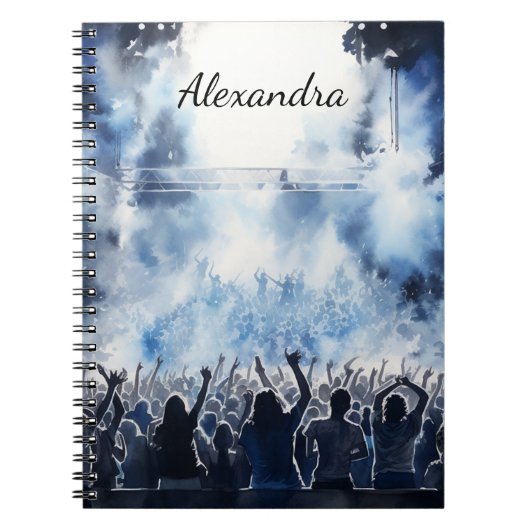 Muziekconcert Notitieboek (Voorkant)