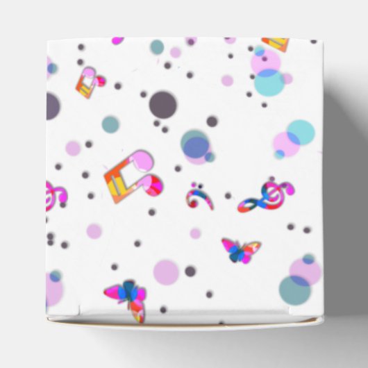 Muziekdansing Bedankdoosjes (Bovenkant)