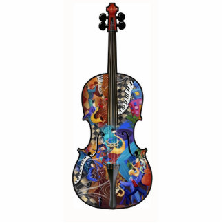Muziekdecor, Cello Muziekinstrument Staand Fotobeeldje