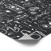 Muziekdecor Poster (Hoek)