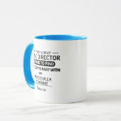 Muziekdirecteur  mok (Voorkant links)