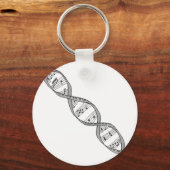 MuziekDNA Sleutelhanger (Voorkant)