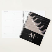 Muziekdocent Custom Name Elegant 2026 Planner (Display)