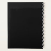 Muziekdocent Custom Name Elegant 2026 Planner (Achterkant)