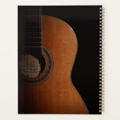 Muziekdocent Gitaarmuzikant Moderne foto 2026 Planner (Achterkant)