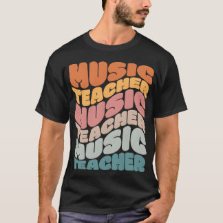 Muziekdocent Muziek is mijn superkracht b T-shirt