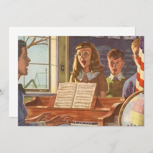 muziekdocent Onderwijsstudenten naar Sing (Voorkant / Achterkant)