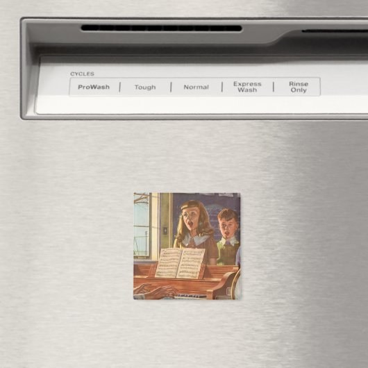  muziekdocent Onderwijsstudenten naar Sing Magneet (Insitu (Vaatwasser))