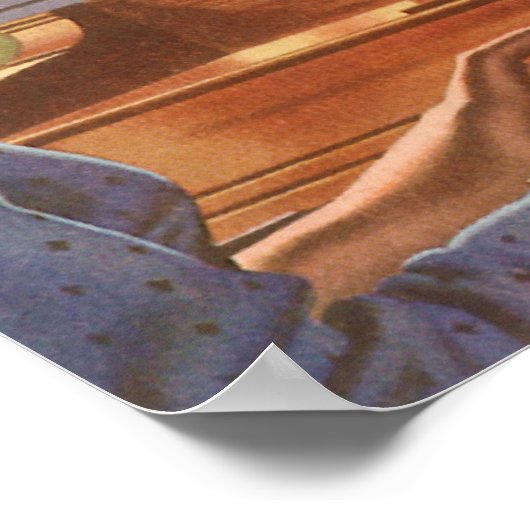  muziekdocent Onderwijsstudenten naar Sing Poster (Hoek)