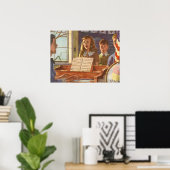  muziekdocent Onderwijsstudenten naar Sing Poster (Thuiskantoor)