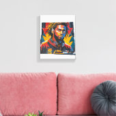 Muziekdoos Canvas Afdruk (Insitu (Woonkamer))