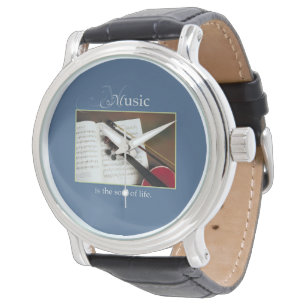 Muziekdragers, de bron van het leven, traditioneel horloge