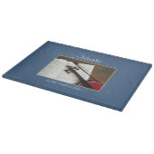 Muziekdragers, de bron van het leven, traditioneel snijplank (Hoek)