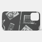 Muziekelementen:  naadloze achtergrond. Case-Mate iPhone case (Achterkant (horizontaal))