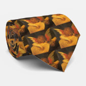 Muziekengel die luit speelt van Rosso Fiorentino Stropdas (Opgerold)