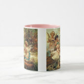 Muziekengelen door Hans Zatzka, Victorian Fine Art Mok (Midden)