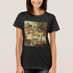 Muziekengelen door Hans Zatzka, Victorian Fine Art T-shirt