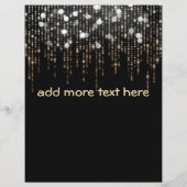 muziekevenement viering feest flyer (Achterkant)