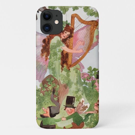 Muziekfee die muziek speelt Case-Mate iPhone case (Achterkant)