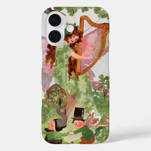 Muziekfee die muziek speelt Case-Mate iPhone case (Achterkant)