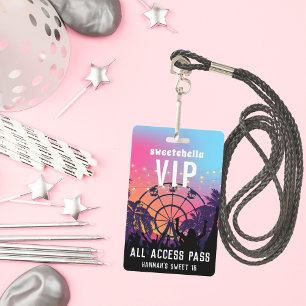 Muziekfestival   All Access Badge