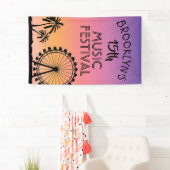 Muziekfestival Banner (Insitu)