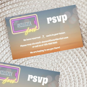 Muziekfestival Boho Concert Fest Pastel RSVP Kaartje
