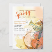 Muziekfestival Kaart (Voorkant)