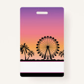 Muziekfestival Party Badge (Voorkant)