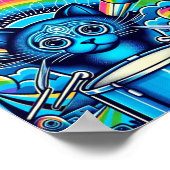 Muziekfestival Poster (Hoek)