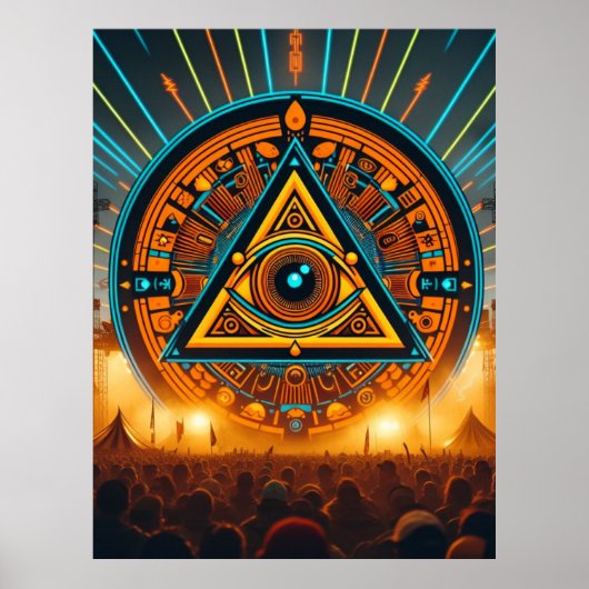 Muziekfestival Poster (Voorkant)