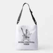 Muziekfestival Sfeer (PERSONALISEERBAAR) TAS (Achterkant)