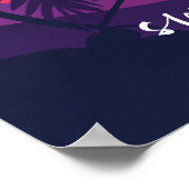 Muziekfestival | Sweet 16 Festival Merch teken Poster (Hoek)