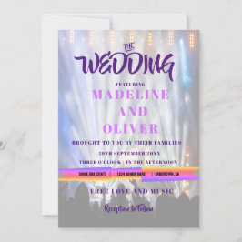 Muziekfestival Uitnodiging tot ruzies