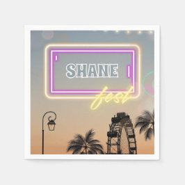 Muziekfestivalconcert Verjaardagsfeestje Servet