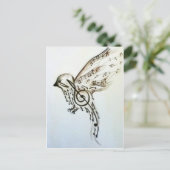 Muziekflys Briefkaart (Staand voorkant)