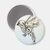 Muziekflys Magneet (Voorkant / Achterkant)