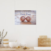 Muziekfocus - Inspirerend offertes over muziek Poster (Keuken)