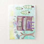 muziekfornuis legpuzzel (Verticaal)