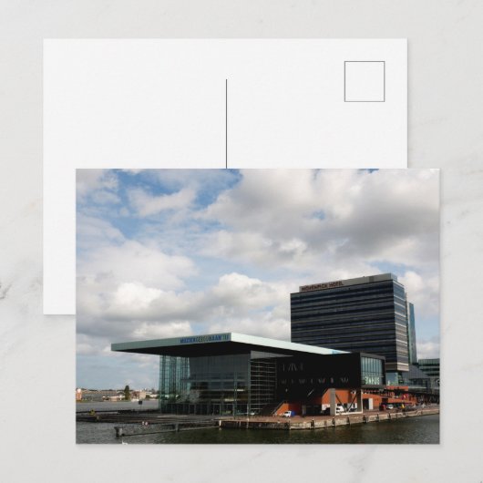 Muziekgebouw 't IJ Briefkaart (Voorkant / Achterkant)