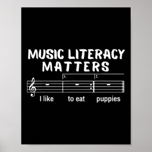 Muziekgeletterdheid S Poster